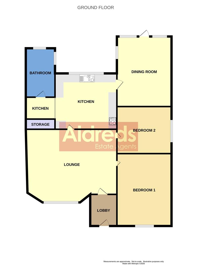 150, Hall Road, Lowestoft floorplan