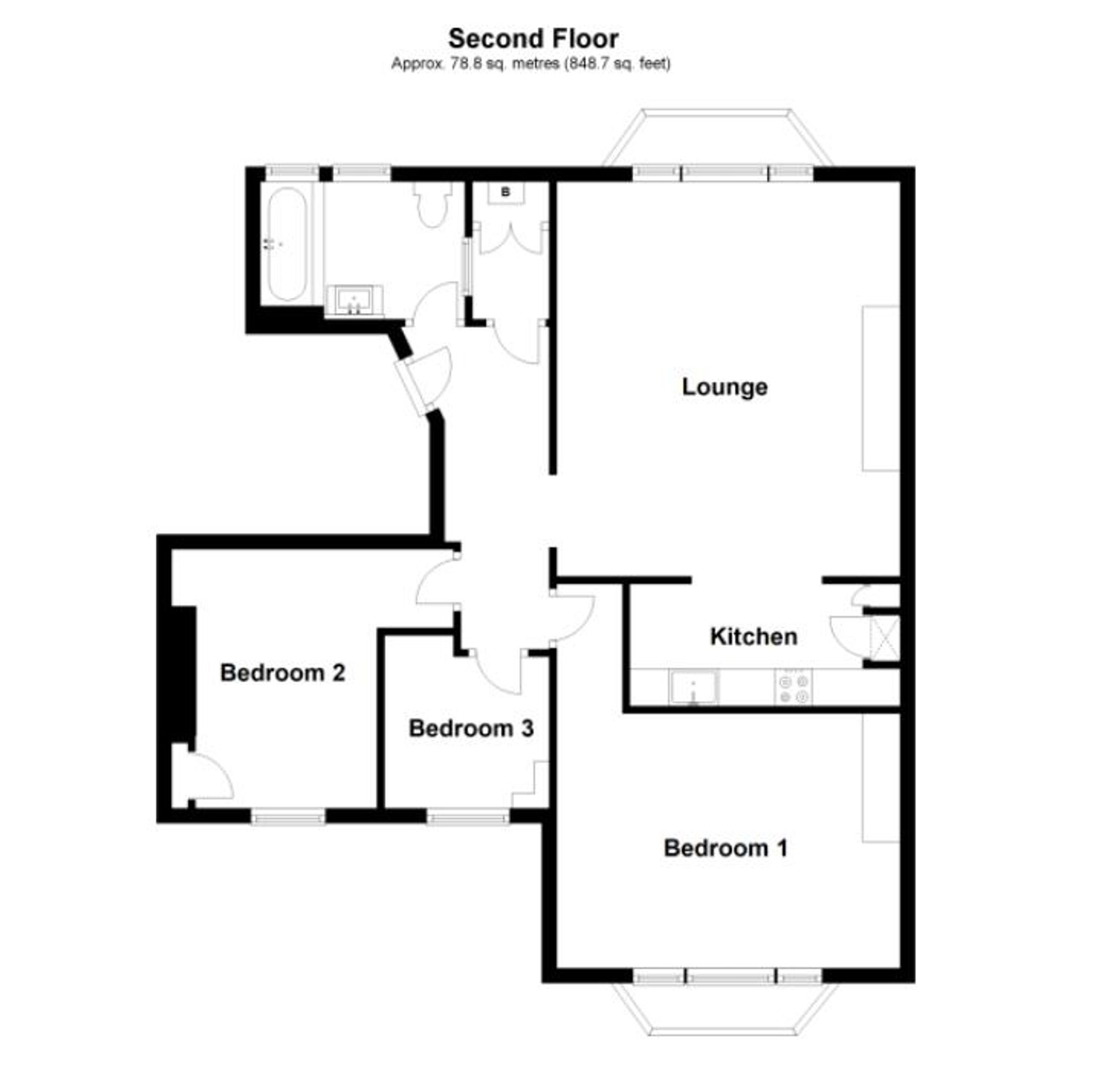 Augusta Gardens, Folkestone CT20, 3 bedroom flat for sale 64101786