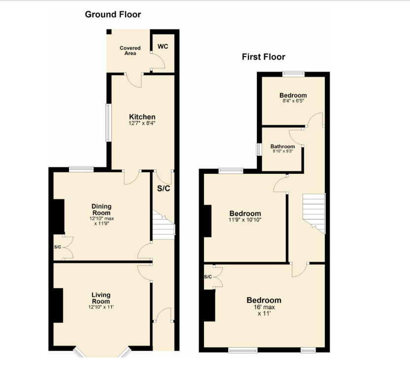 12 Chace Road, Wellingborough floorplan