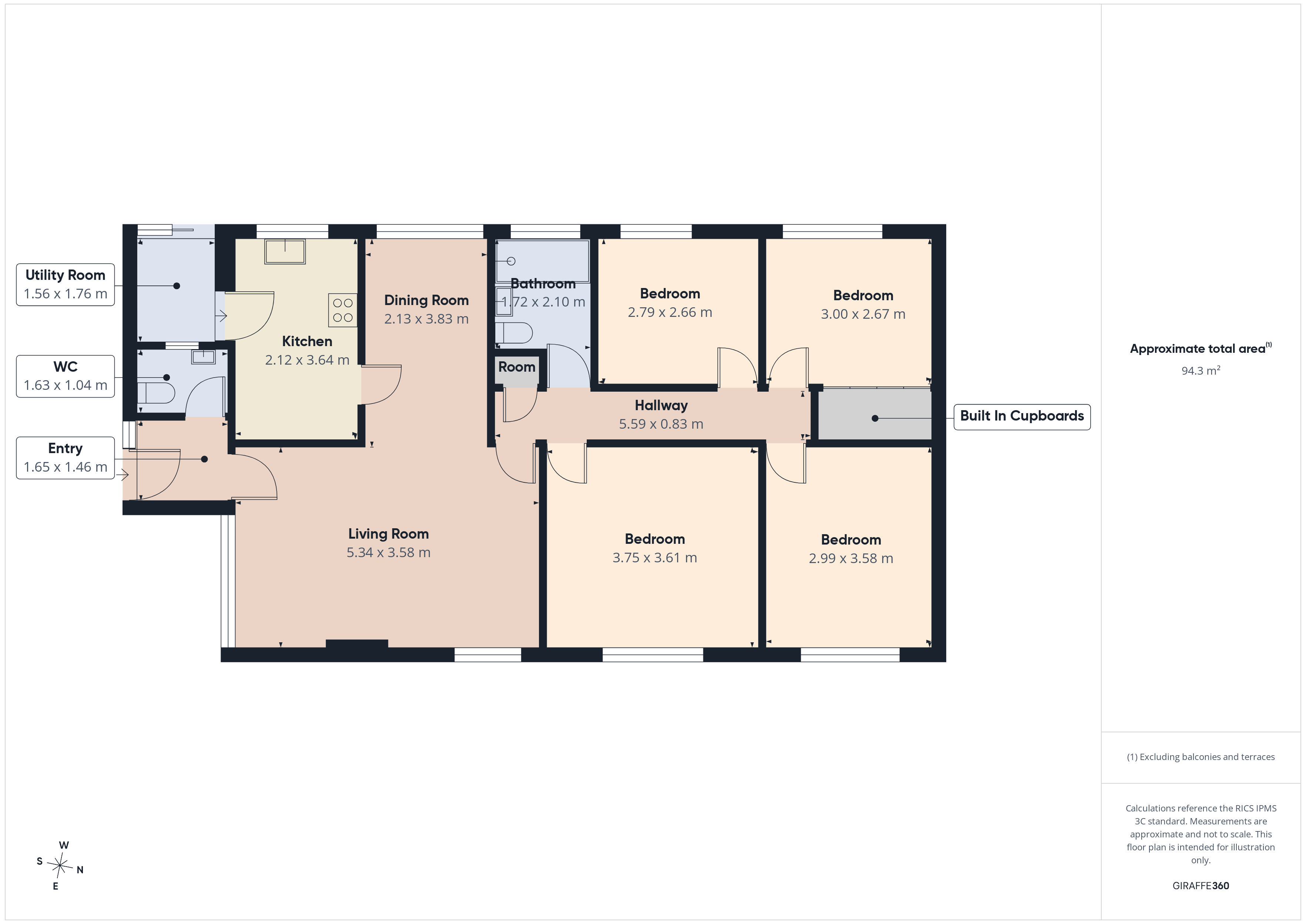 9, Little Castle Grove, Milford Haven floorplan