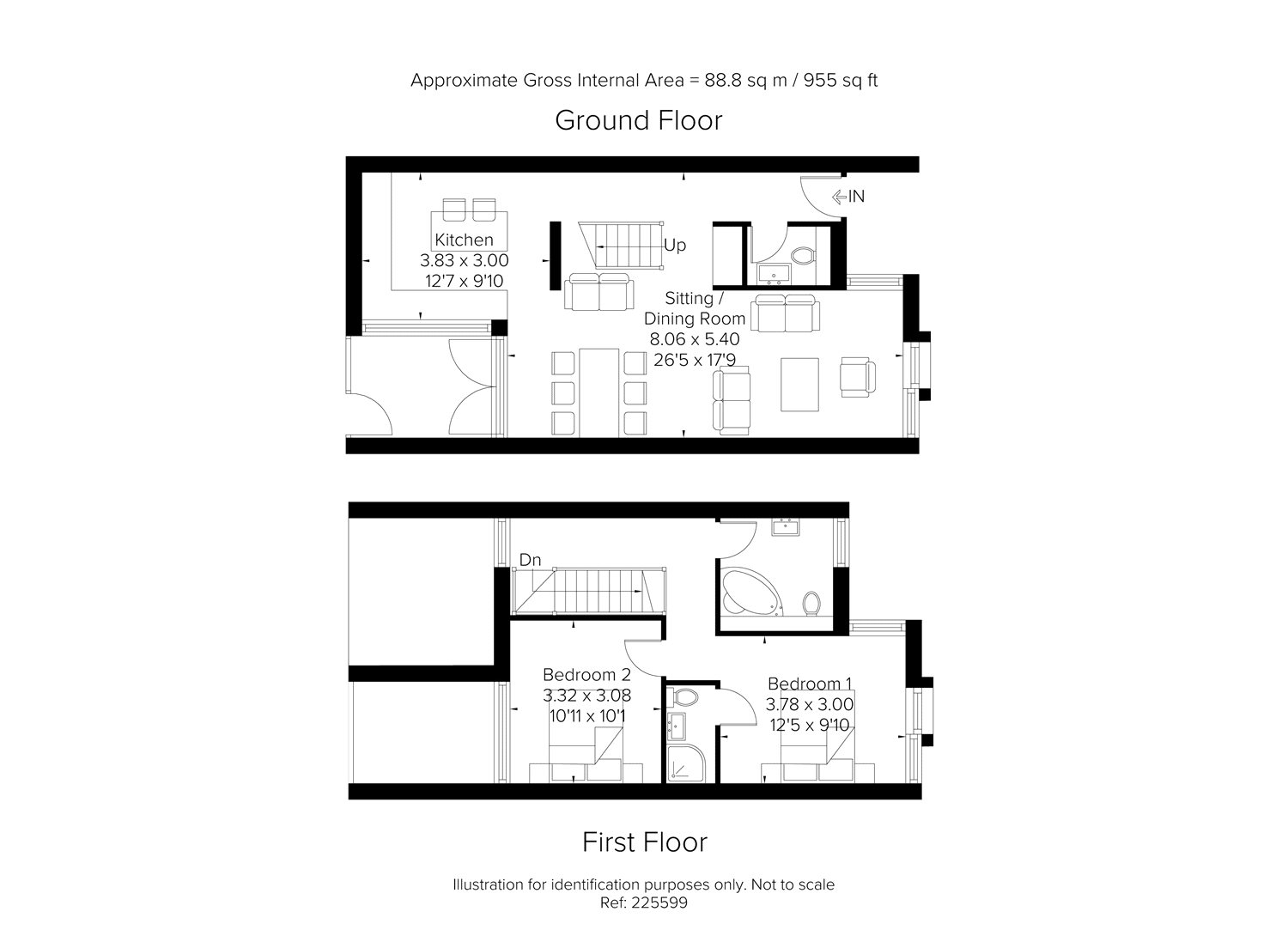 2 Bedrooms Mews house for sale in Grange Street Court, St. Albans, Hertfordshire AL3