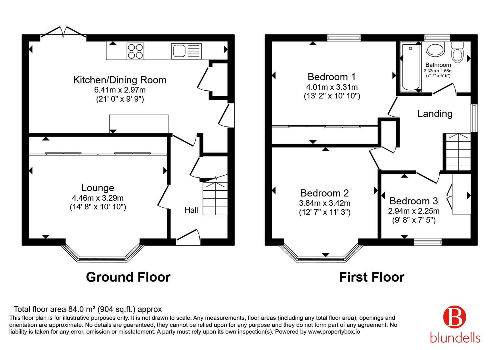 4, Ash Grove, Derbyshire floorplan