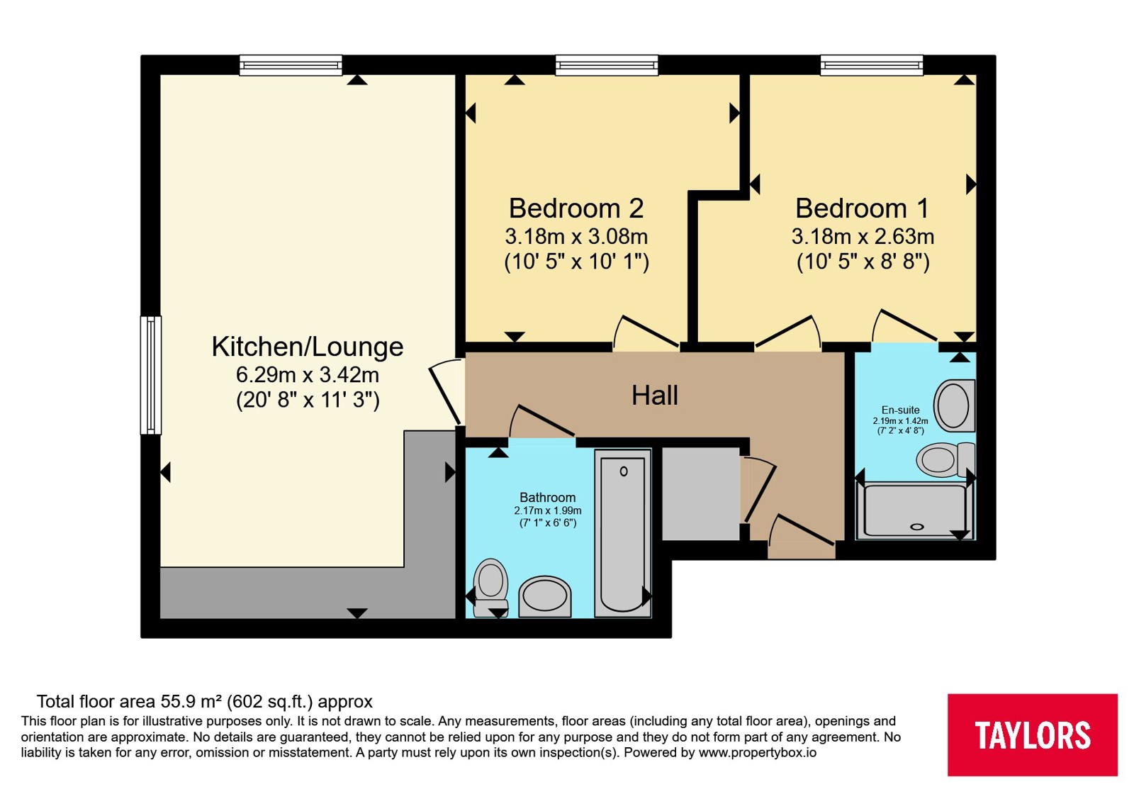 90, Clark Drive, Bristol floorplan