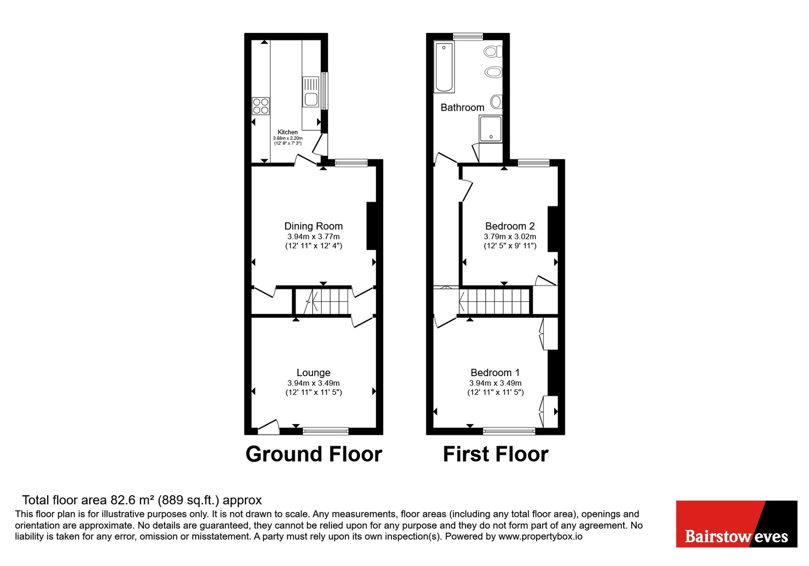 21, Osbourne Street, Nottingham floorplan
