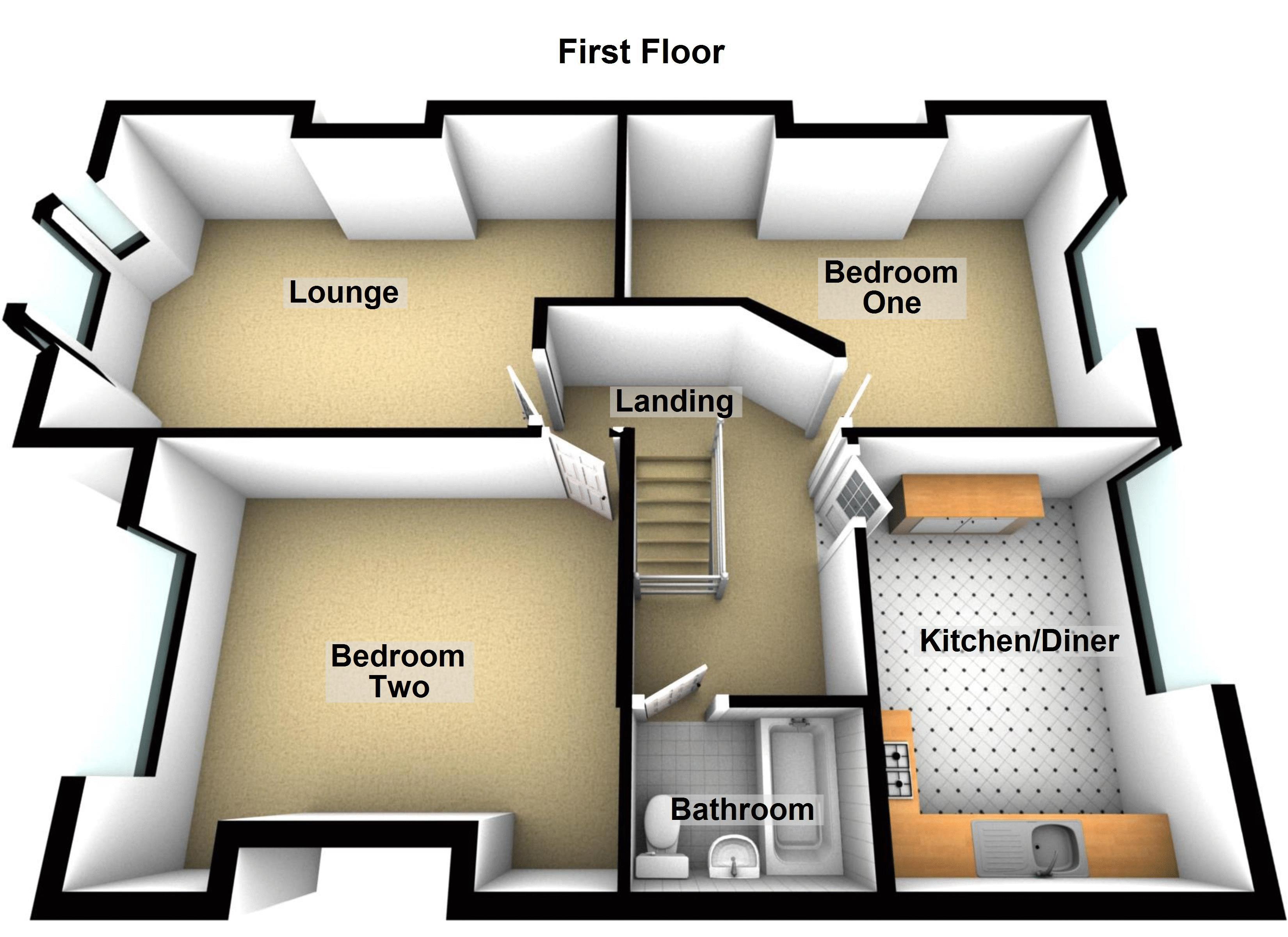 2 Bedrooms Flat to rent in St. Marks Road, Benfleet SS7