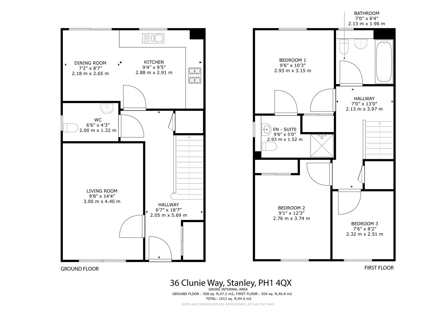 36, Clunie Way, Perth floorplan