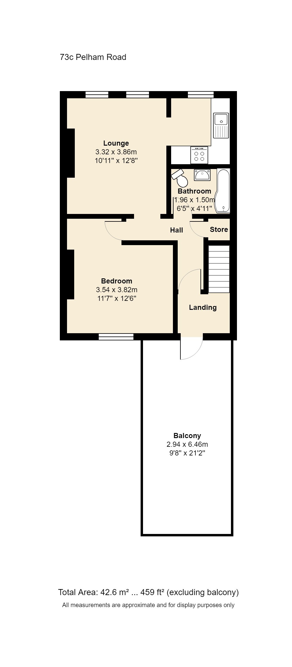 1 Bedrooms Flat for sale in Pelham Road, London, London SW19