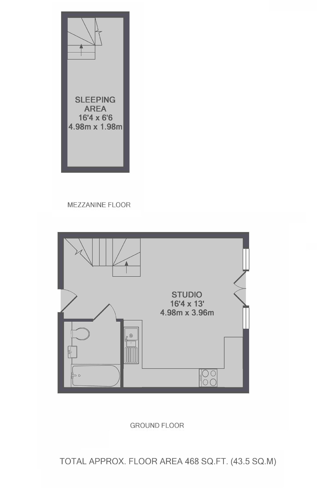 Bollo Lane, London floorplan
