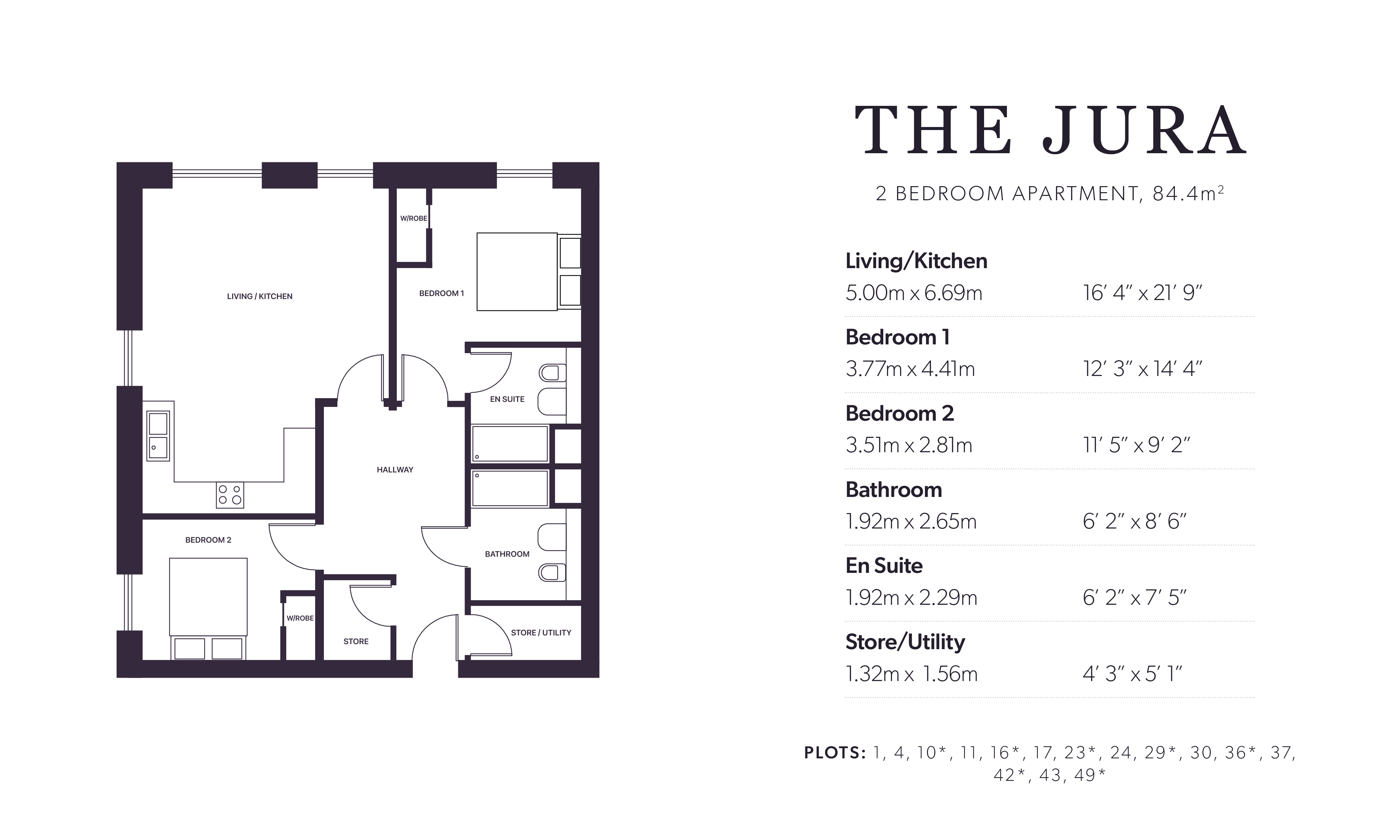 The Jura, Waterside Development, Bishopton floorplan