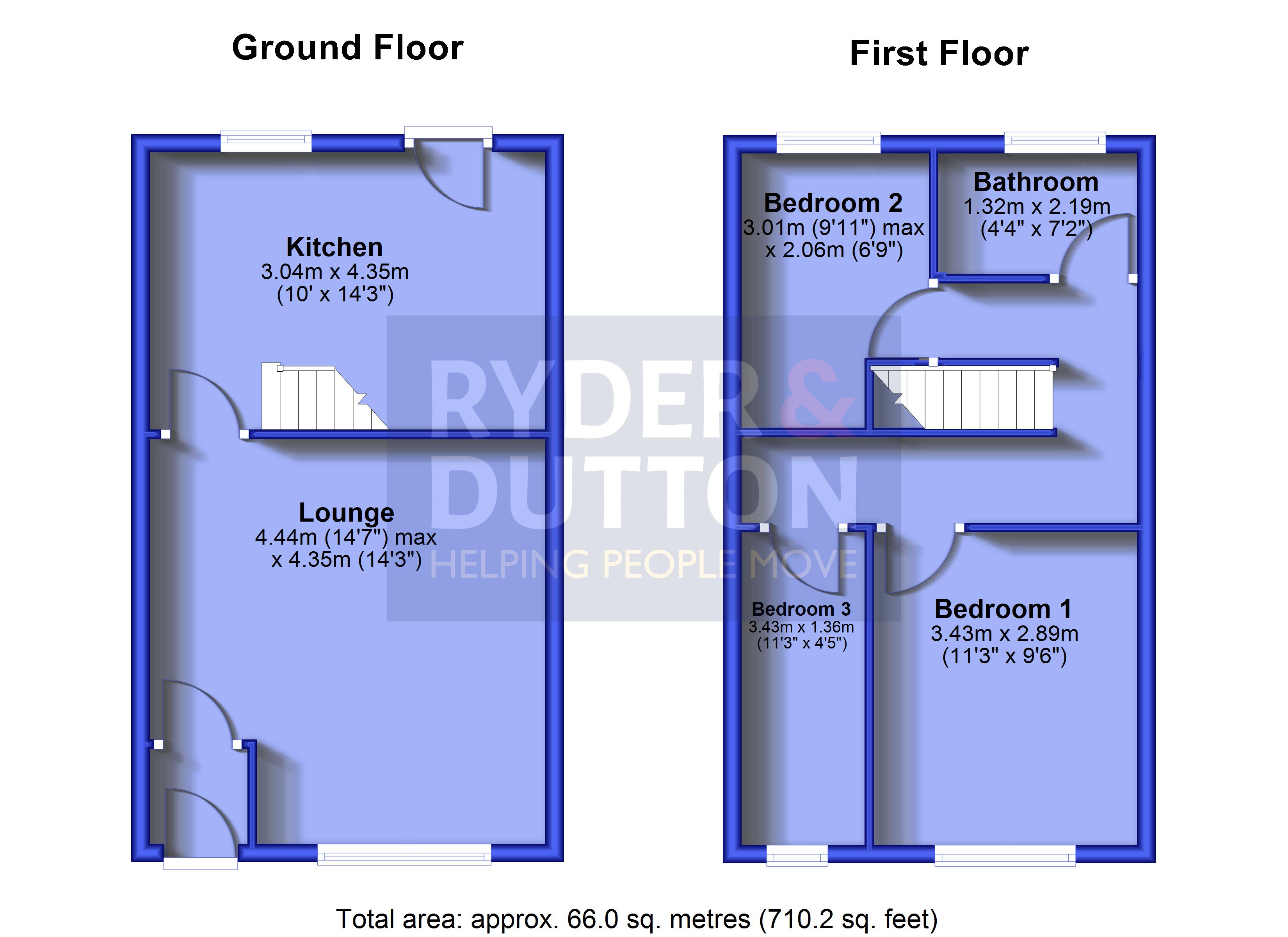 116, Starkey Street, Manchester floorplan