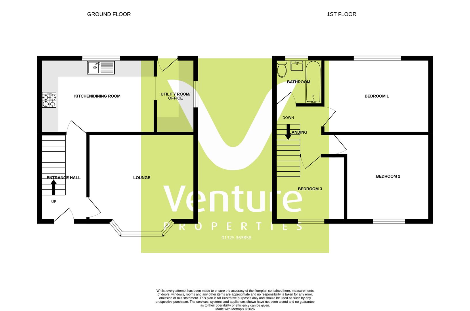 10, Sanderson Road, Darlington floorplan