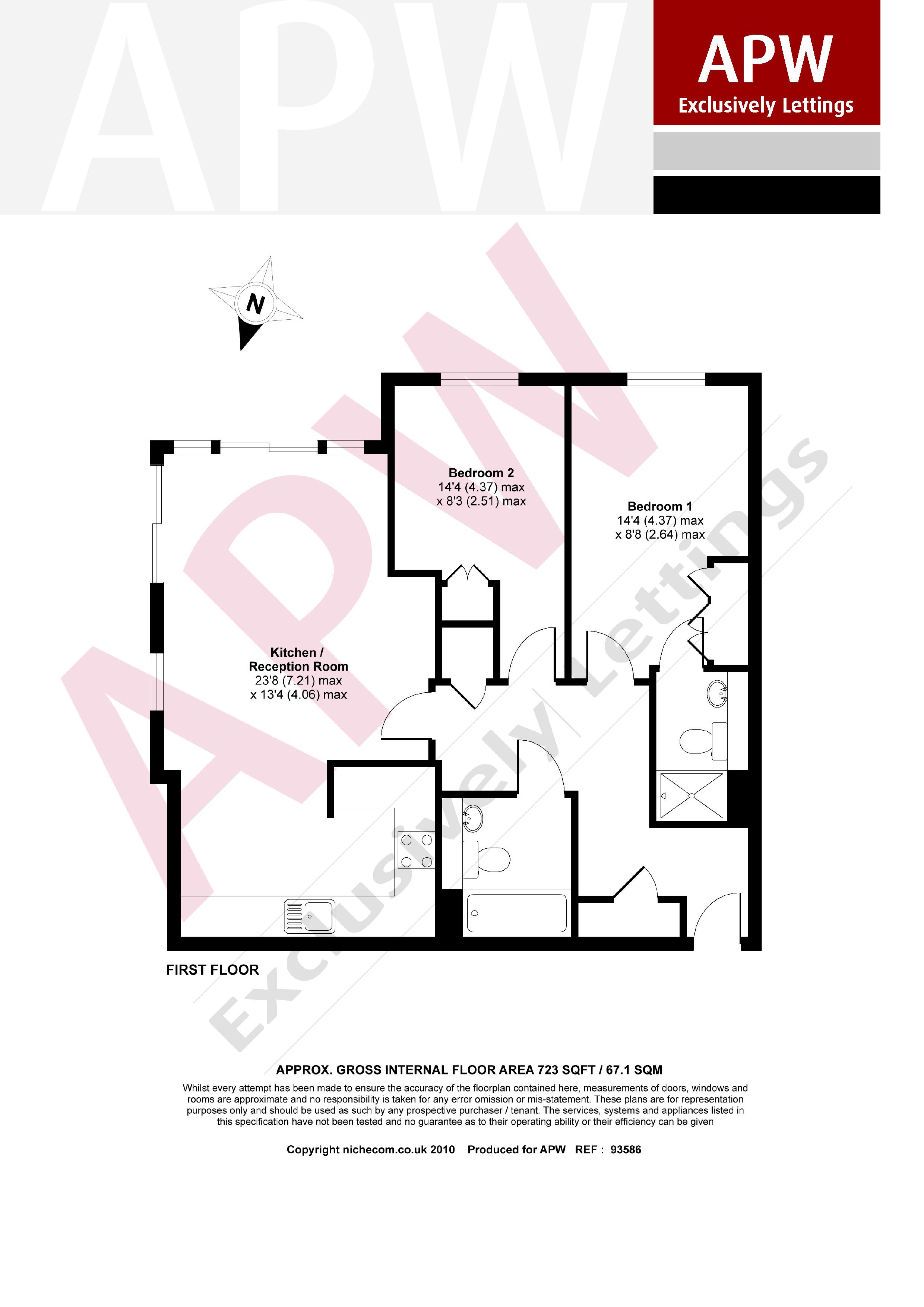 2 Bedrooms Flat to rent in Lewis Court, Highbury Drive KT22