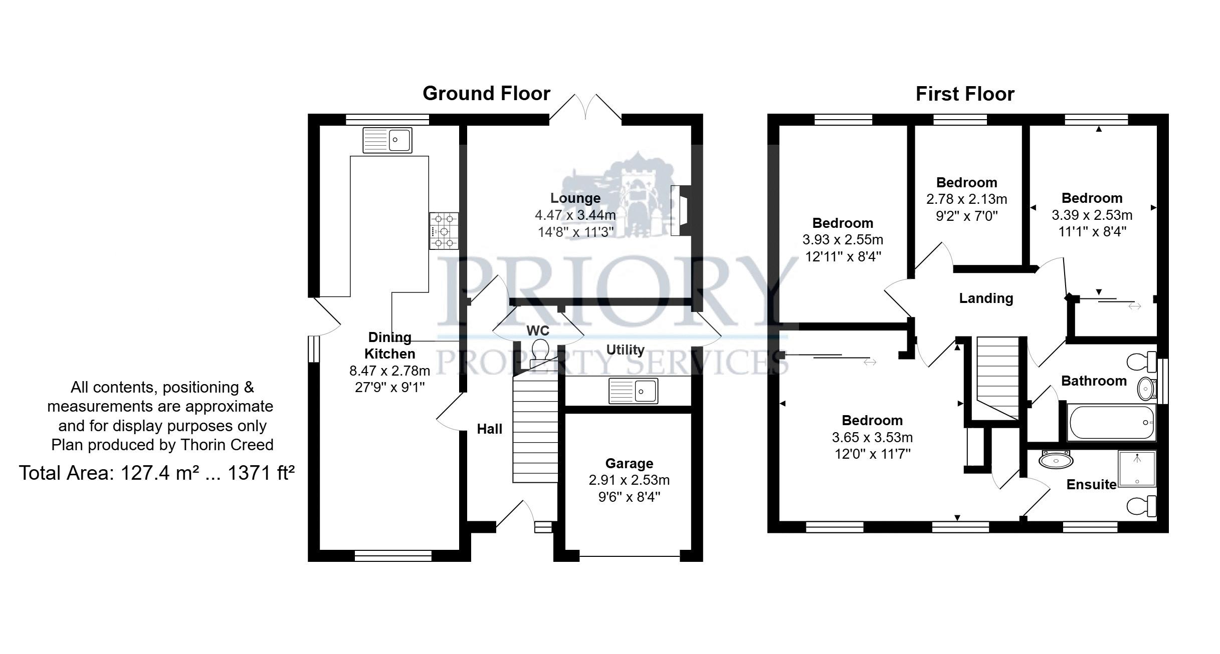 34, Oakfield Grove, Biddulph floorplan