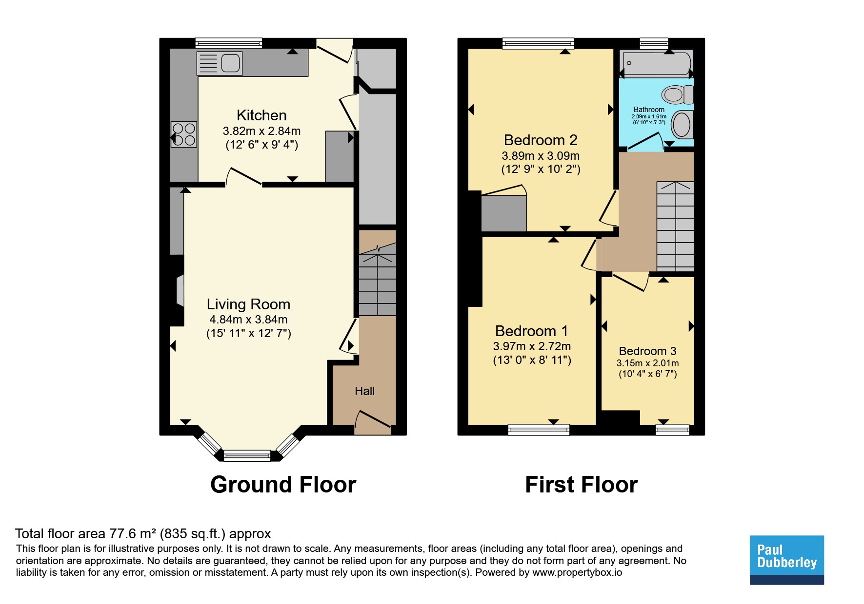 91, Aston Road, Willenhall floorplan