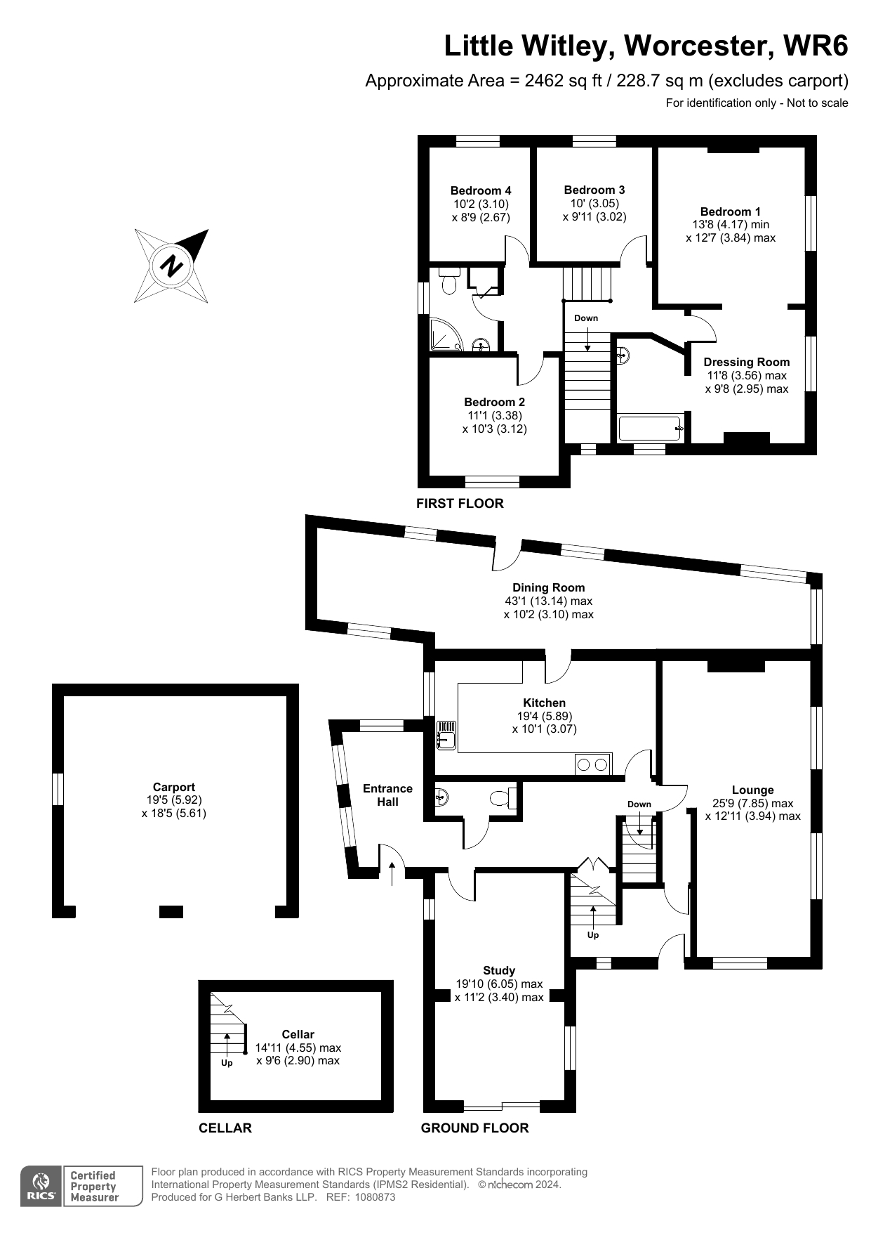 Little Witley, Worcester WR6, 4 bedroom detached house for sale