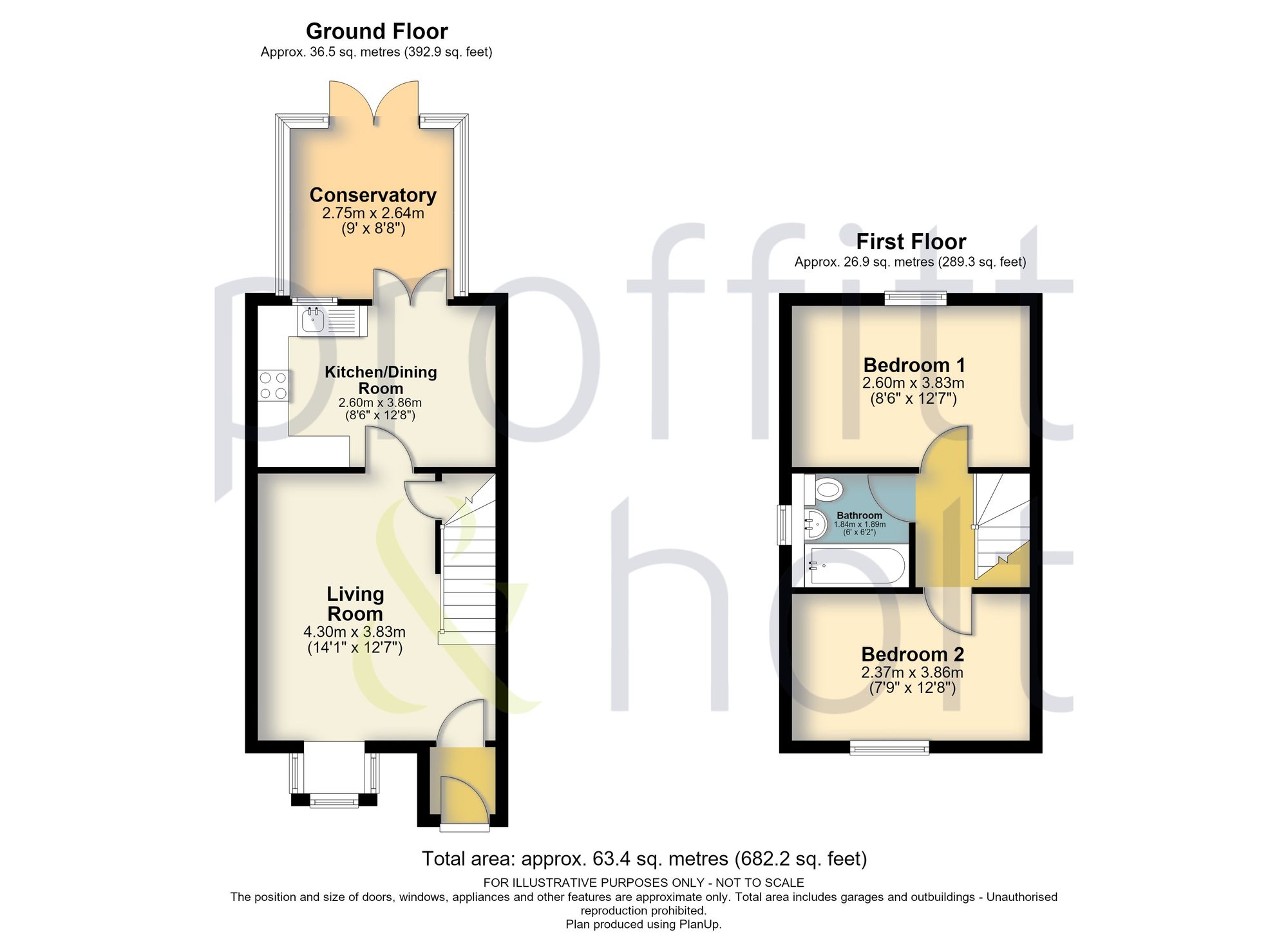 54 Harlech Road, Abbots Langley floorplan