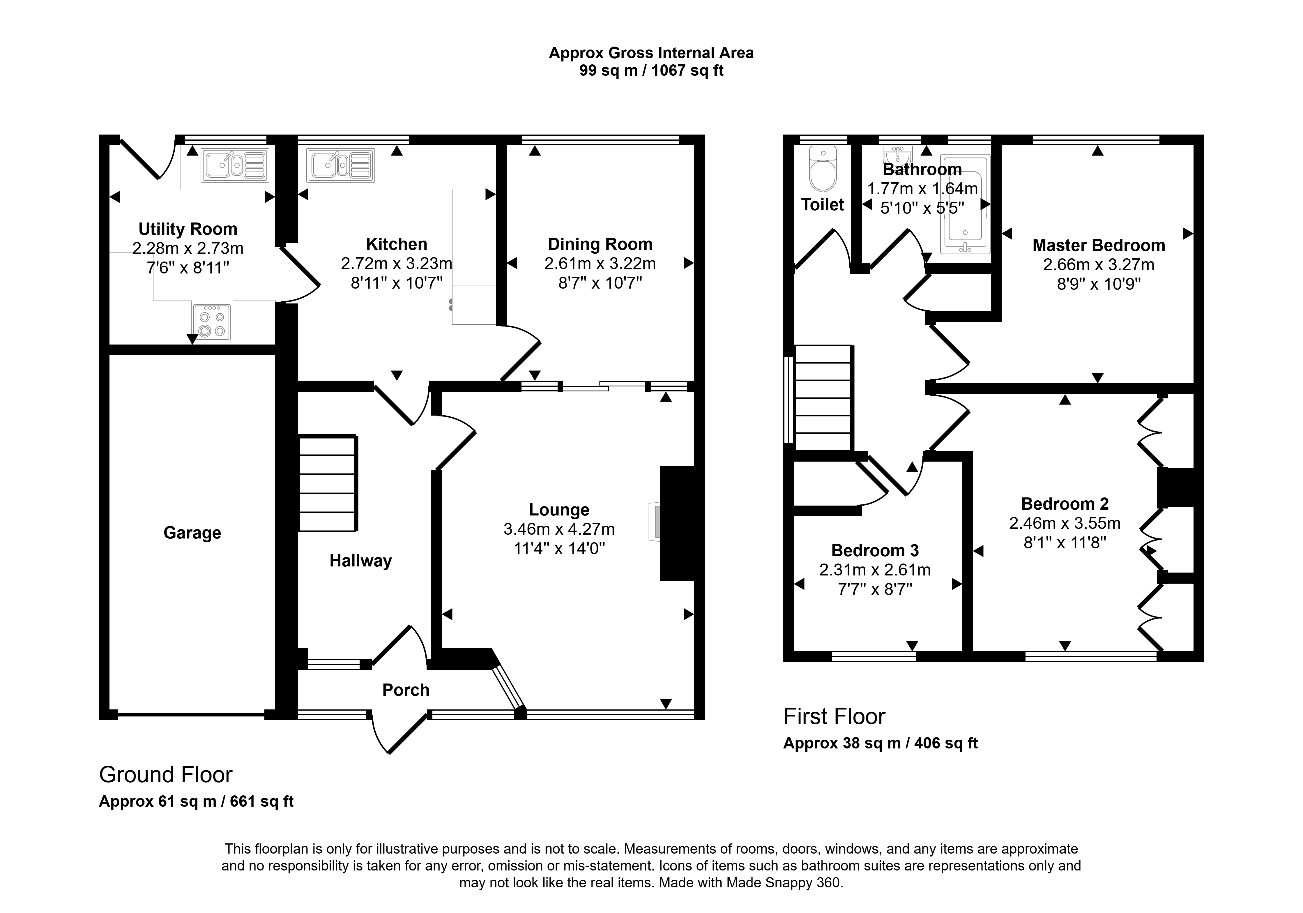 6, Boulmer Close, Newcastle upon Tyne floorplan