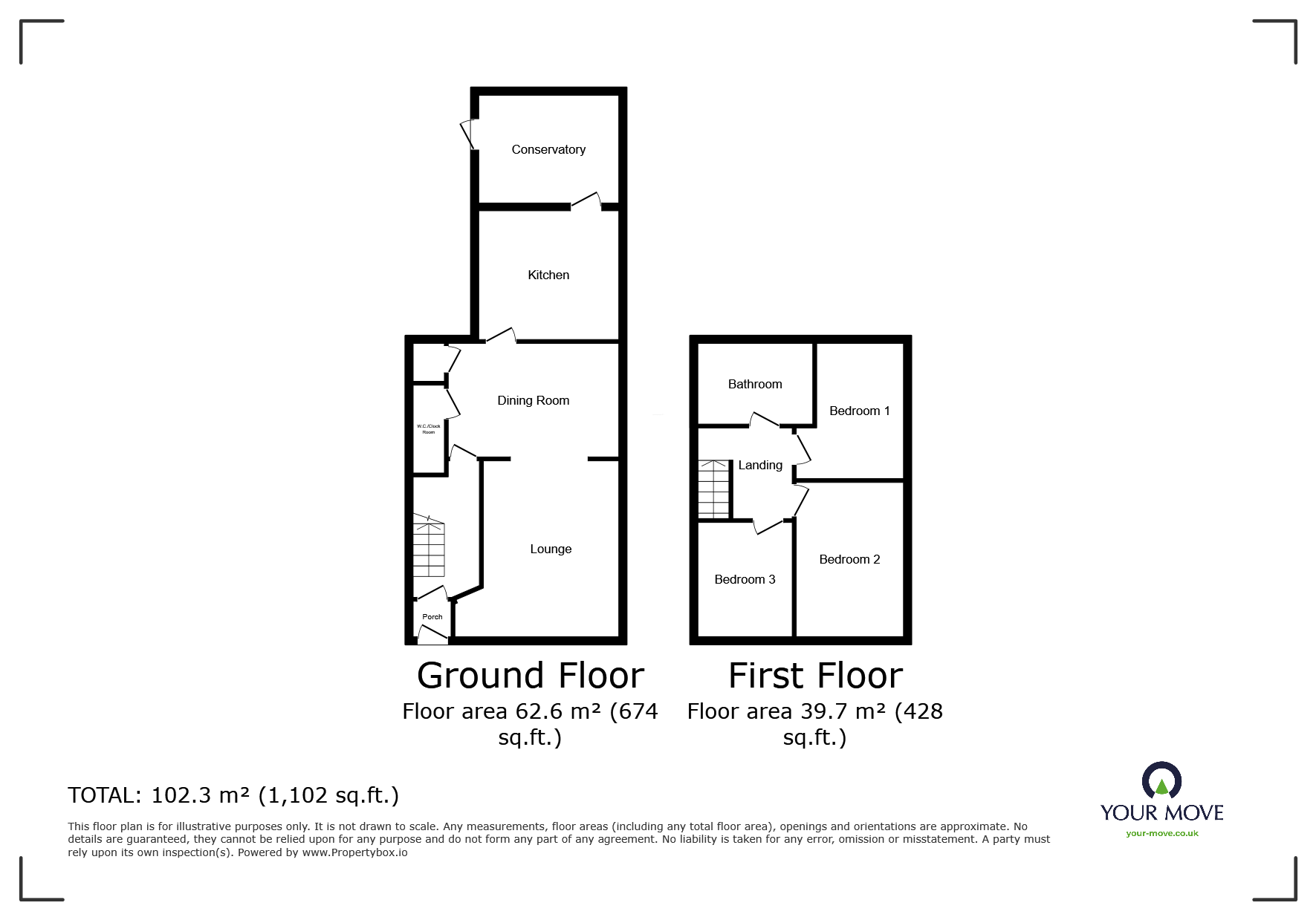 157, Wentworth Road, South Yorkshire floorplan