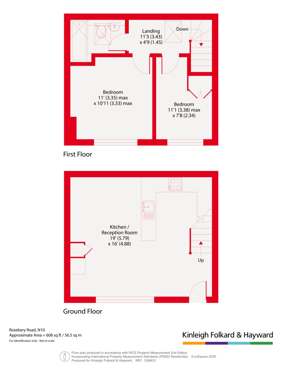 4 Rosebery Mews,, Rosebery Road, London floorplan