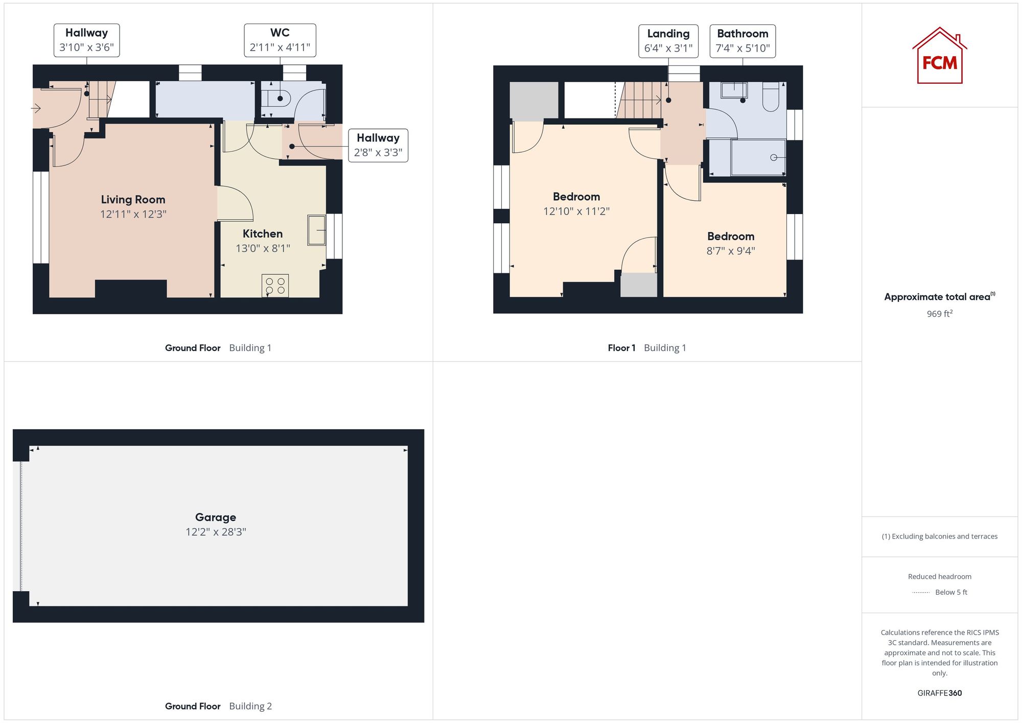 7 Ennerdale Terrace, Whitehaven floorplan