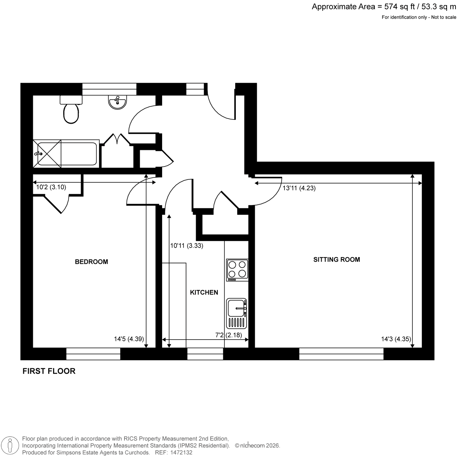 32, Thurlestone Parade, Shepperton floorplan