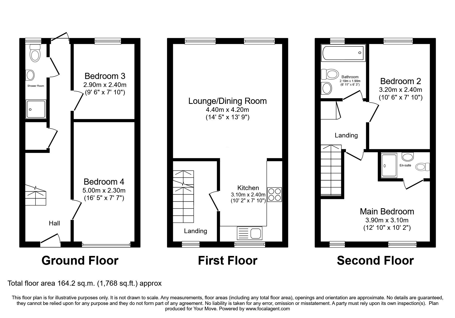 40, Mulberry Close, Manchester floorplan