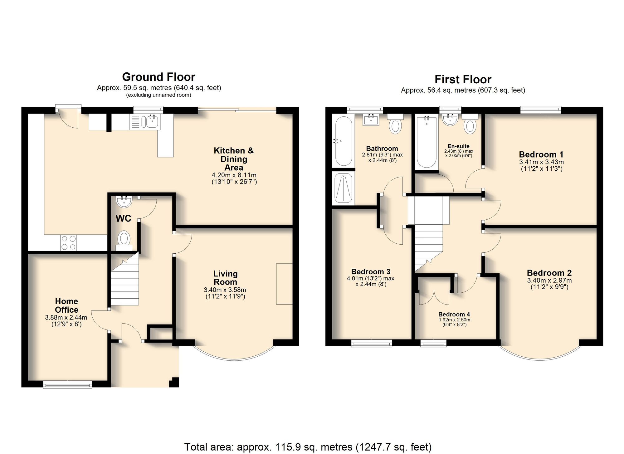 8 High Street, Sheffield floorplan