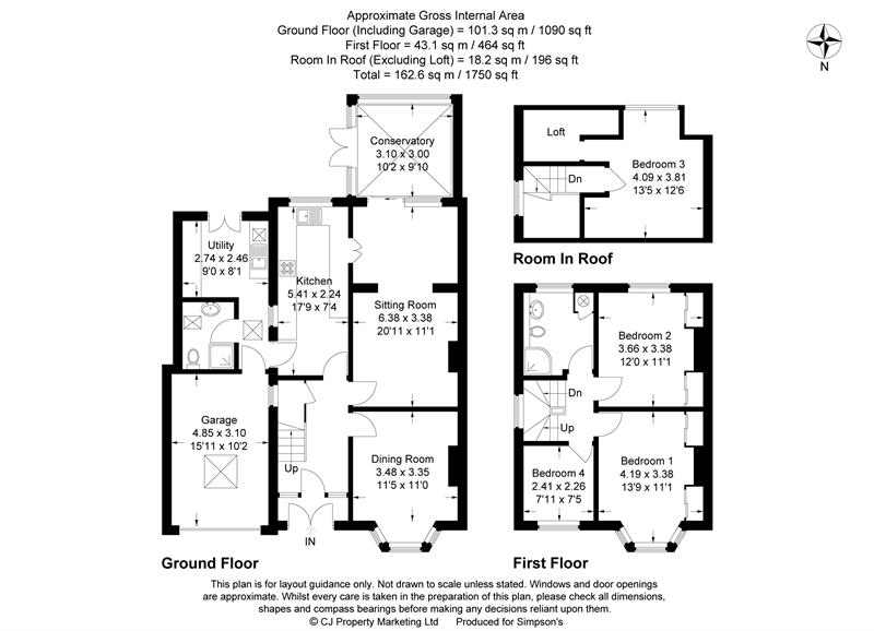 4 Bedrooms Semi-detached house for sale in Abbott Road, Abingdon OX14