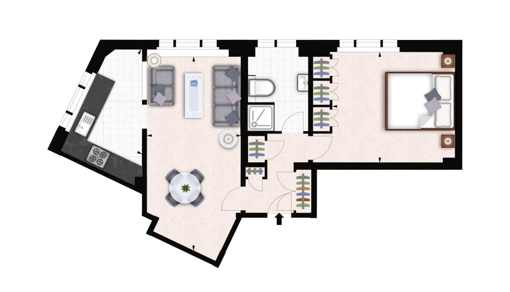 1 Bedrooms Flat to rent in Hill Street, Mayfair, London W1J