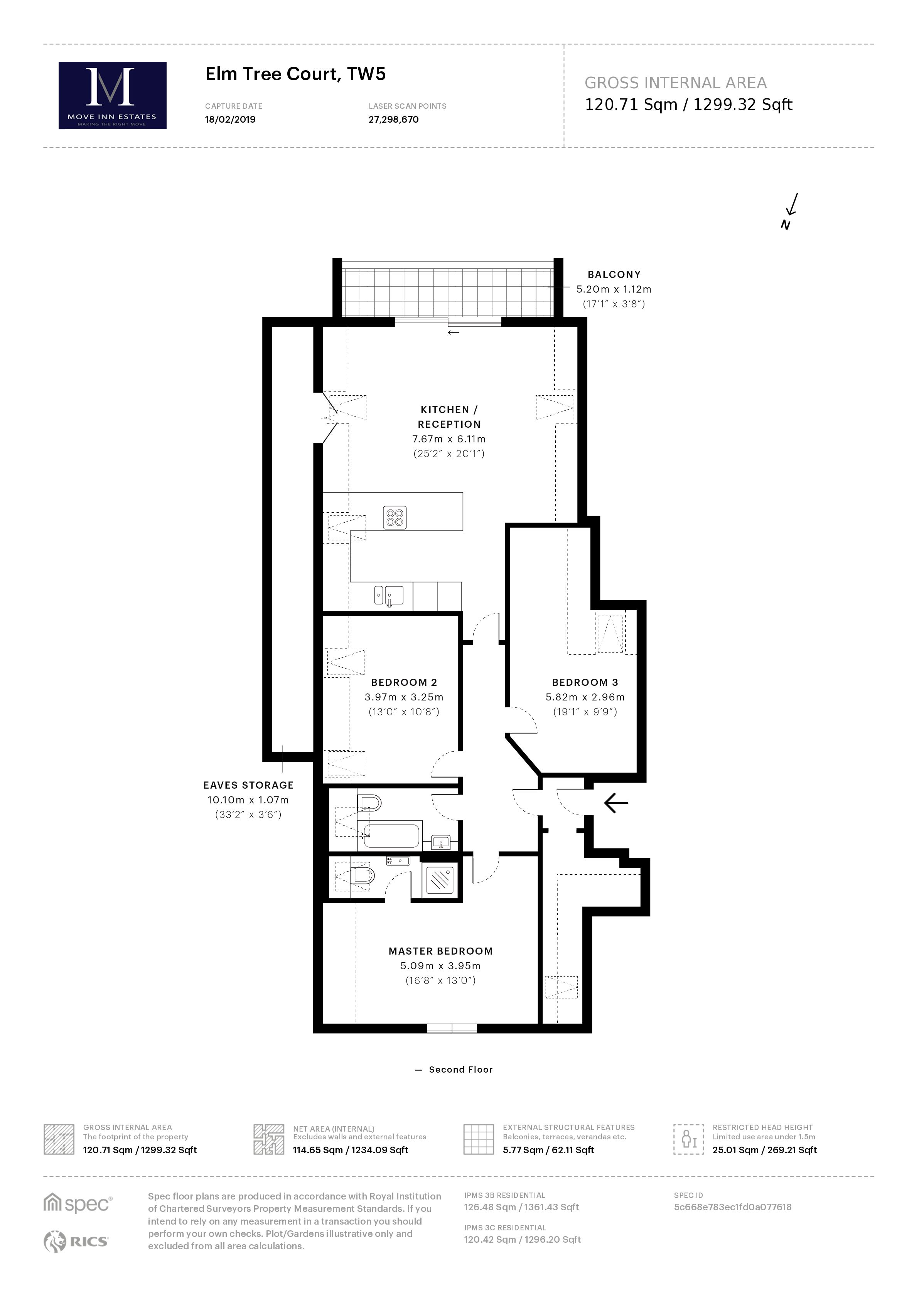 3 Bedrooms Flat for sale in New Heston Road, Hounslow TW5