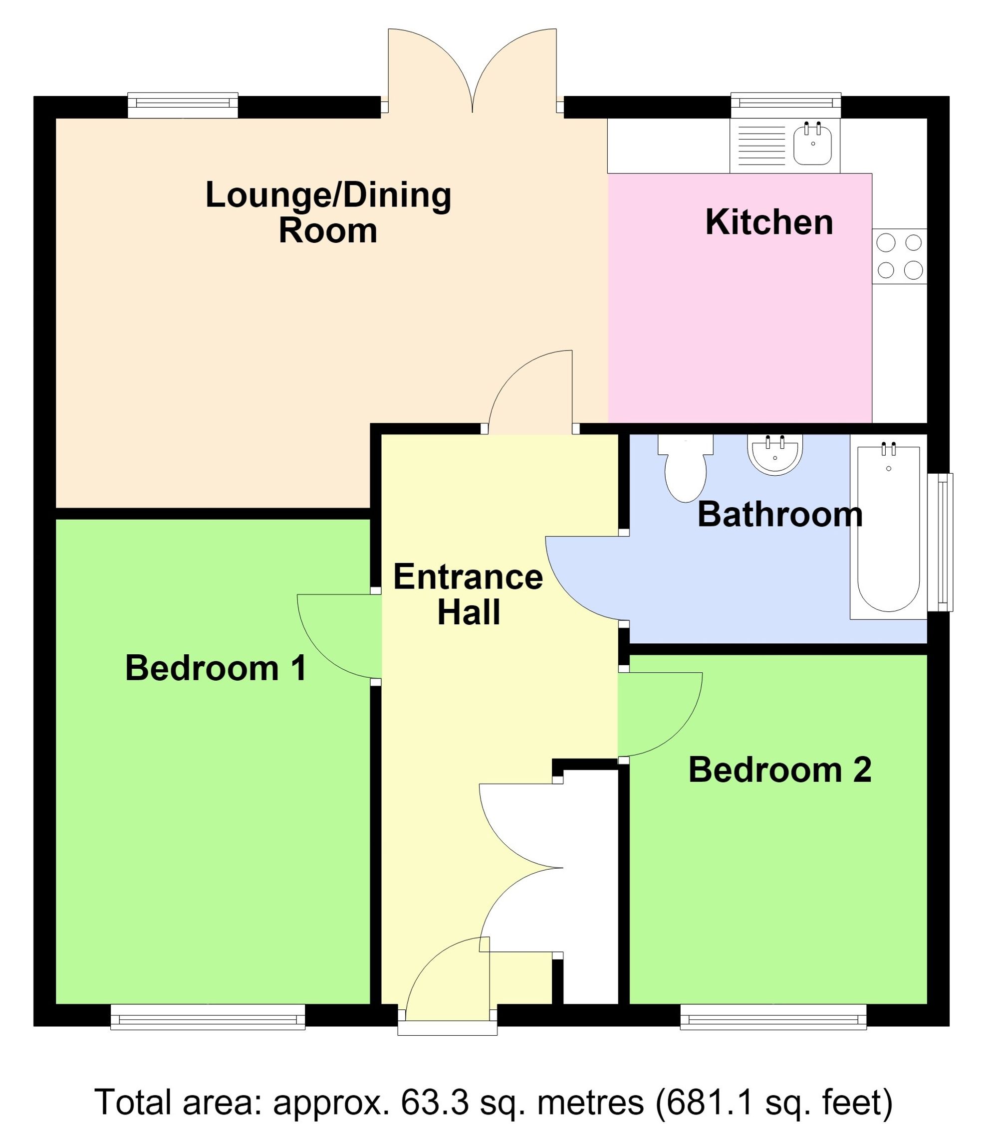 3 Banks Close, Boston floorplan