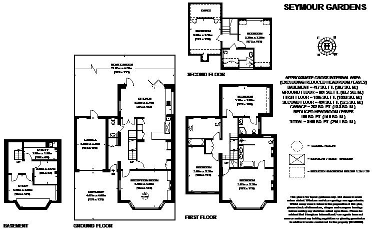 5 Bedrooms Detached house to rent in Seymour Gardens, Twickenham TW1