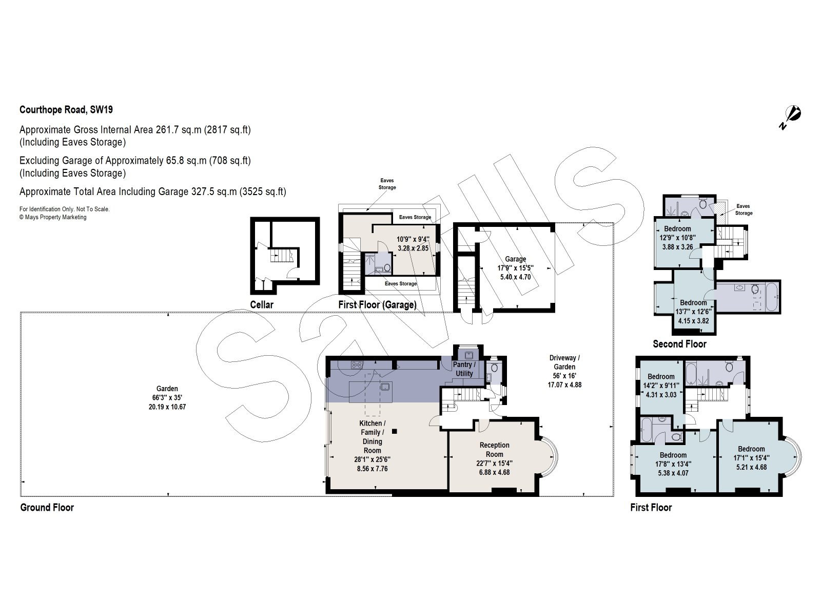 2, Courthope Road, London floorplan