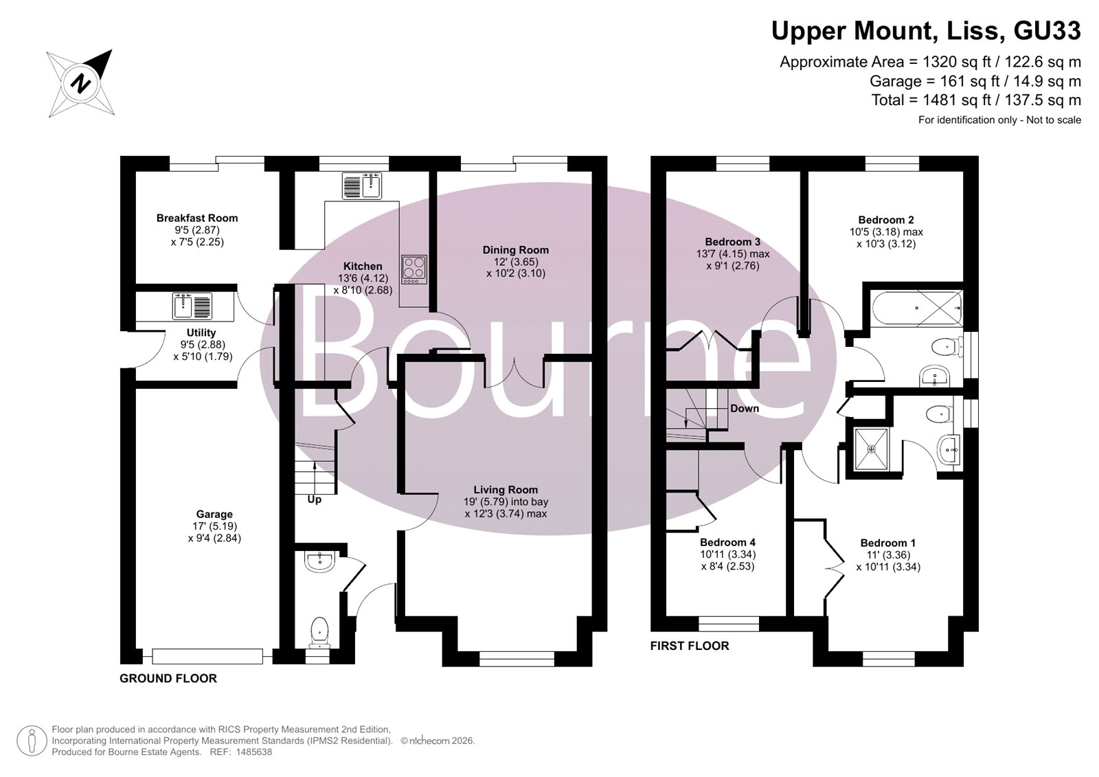 15, Upper Mount, Liss, Hampshire floorplan