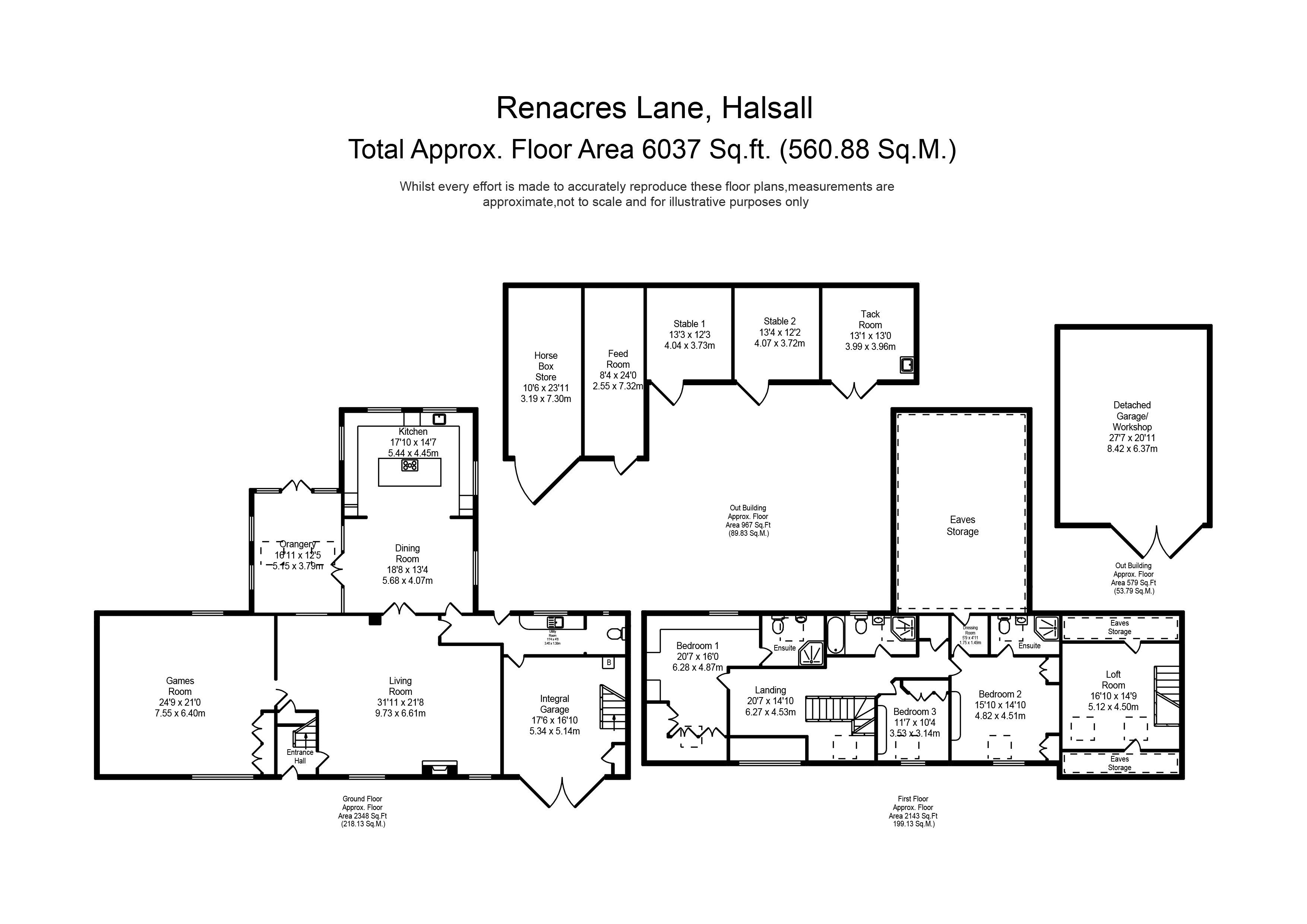 4 Bedrooms Detached house for sale in Renacres Lane, Halsall, Ormskirk L39