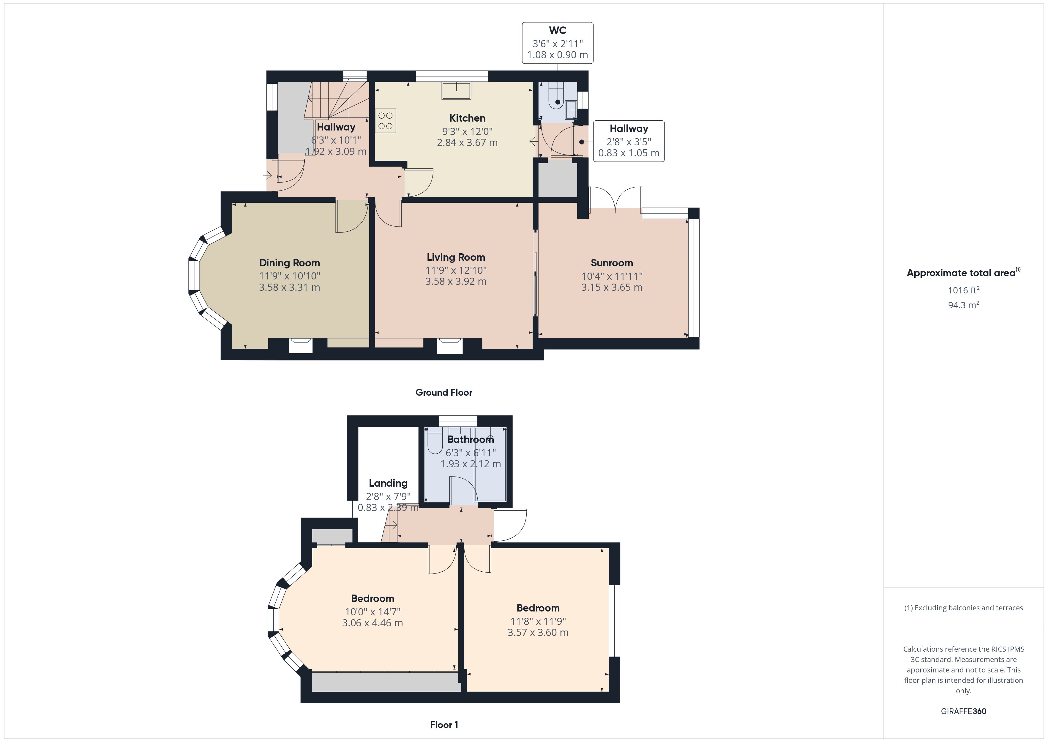 1, Glenavon Gardens, Berkshire floorplan