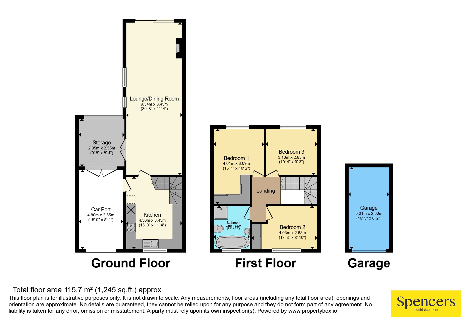 7, Cherry Street, Leicestershire floorplan