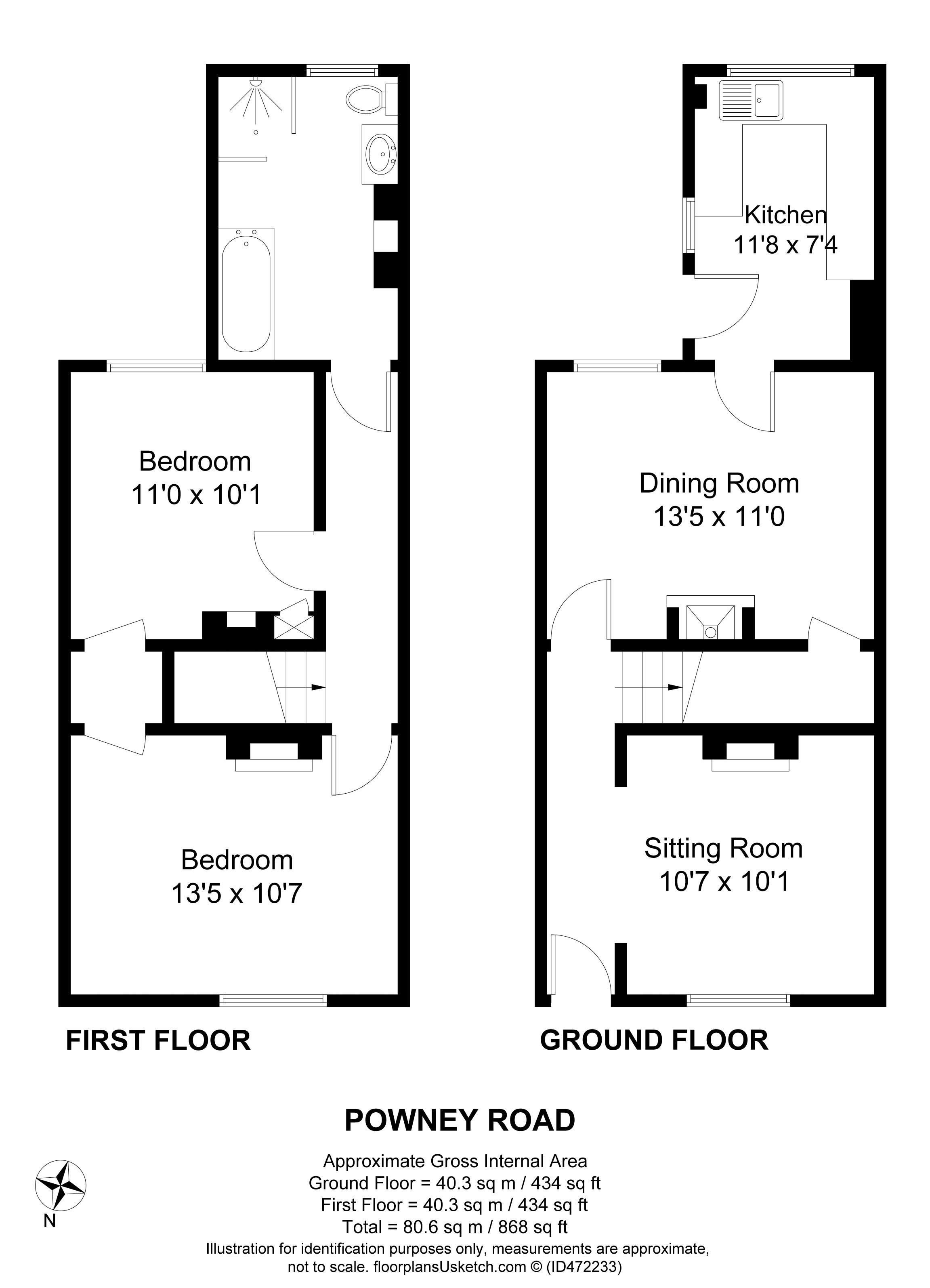 2 Bedrooms Terraced house for sale in Powney Road, Maidenhead SL6