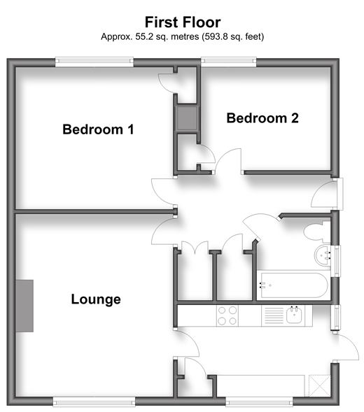 Princess Margaret Avenue, Ramsgate floorplan