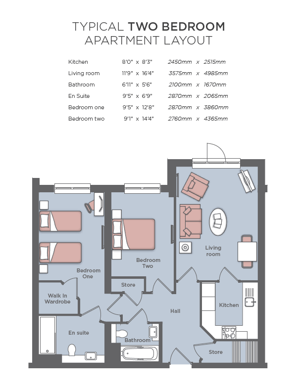 Apartment 12a, Baker Lodge, High Street, Staplehurst floorplan
