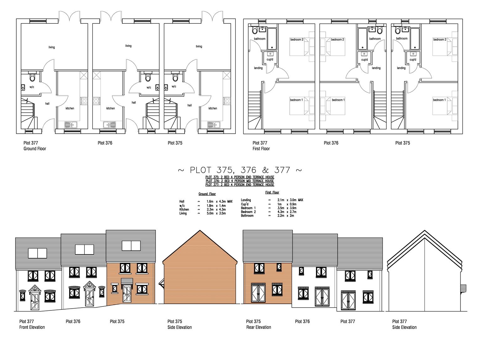 Plot 375 Curtis Fields, 17 Bramble Road, Weymouth floorplan
