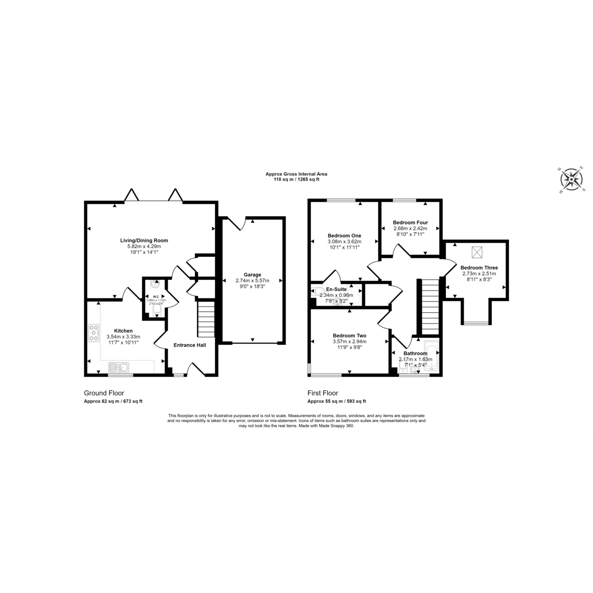 Trumpeter Rise, Long Stratton floorplan