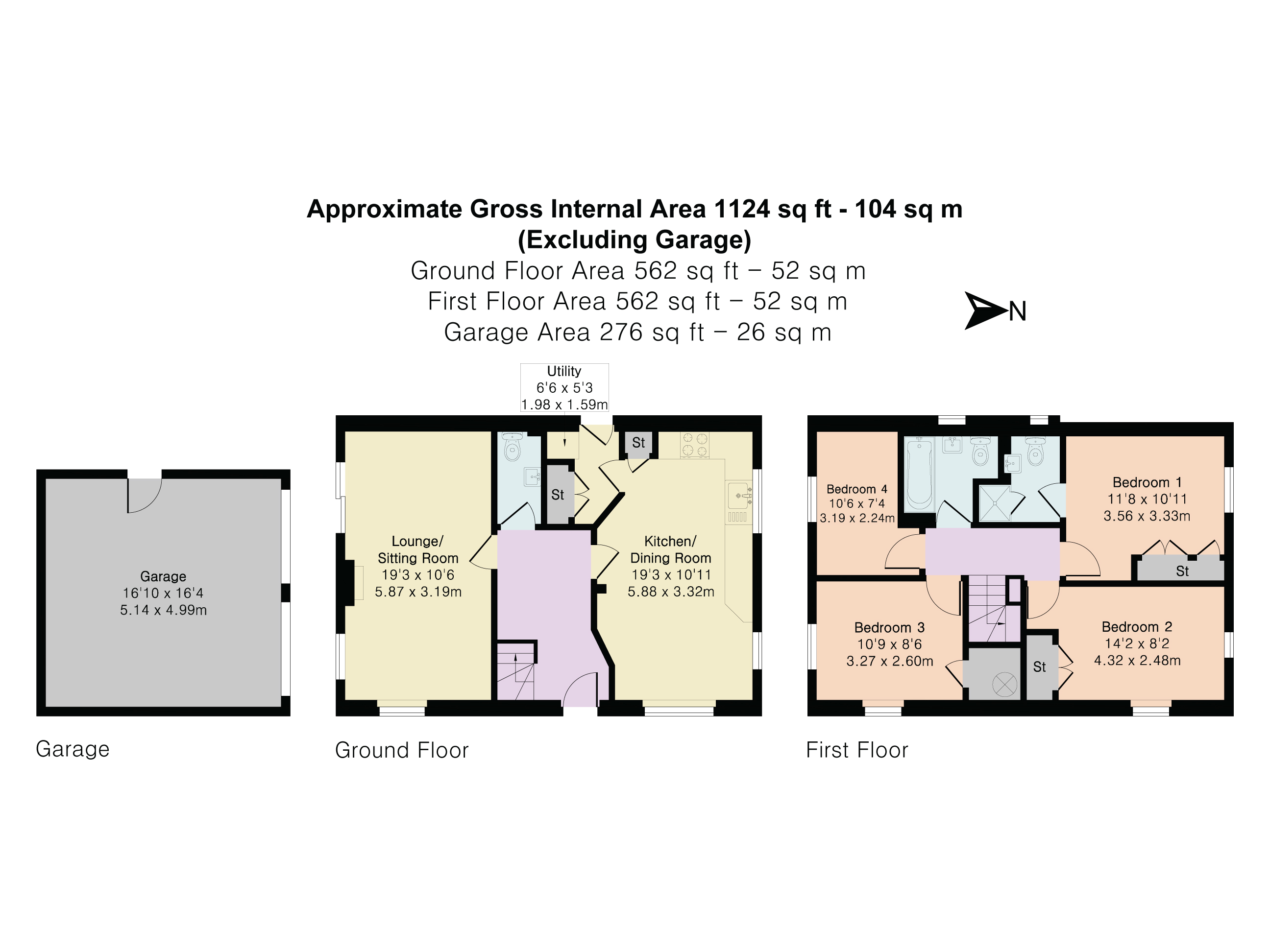 23, Huxley Vale, Newton Abbot floorplan