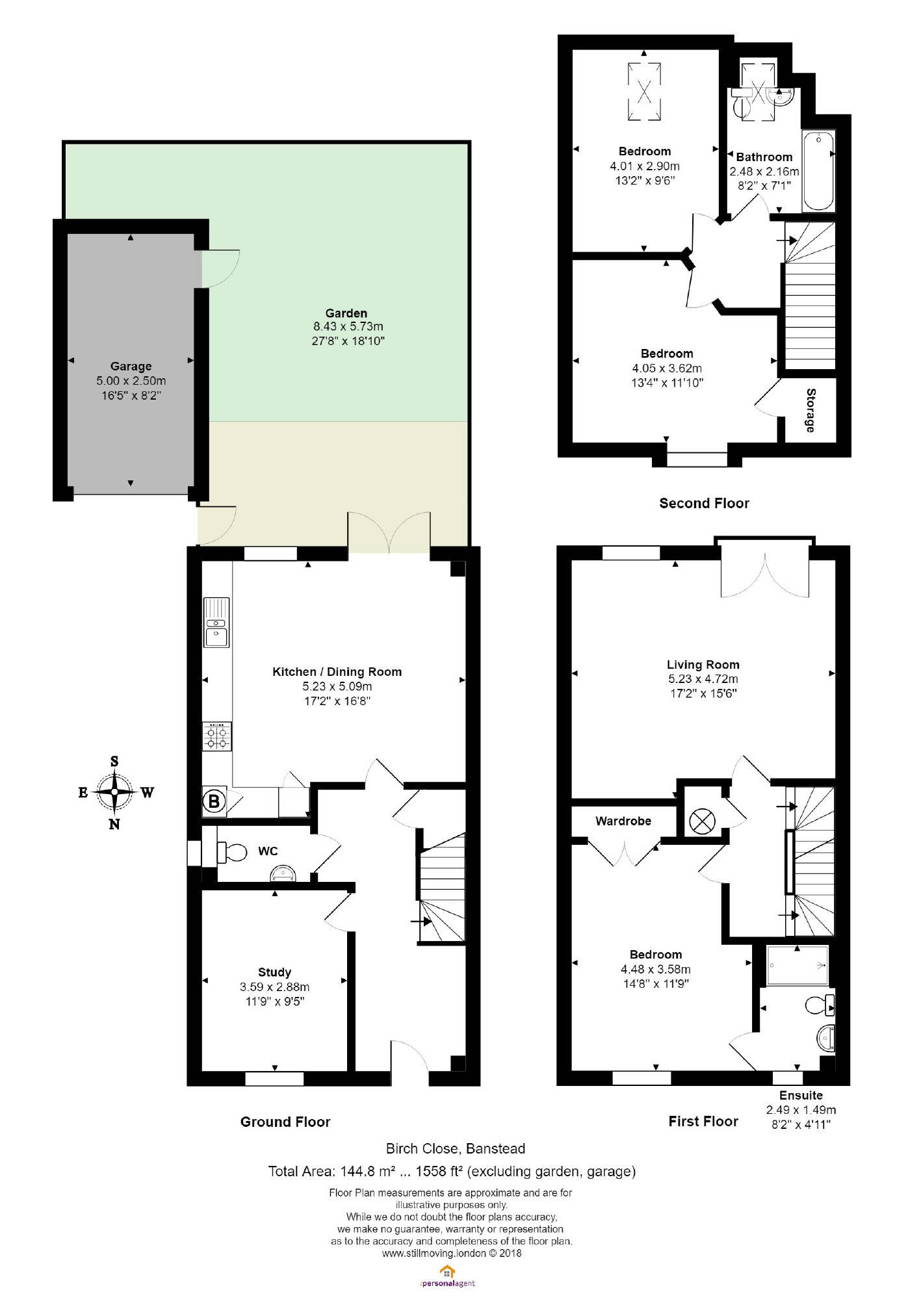 3 bed semidetached house for sale in Birch Close, Banstead, Surrey SM7