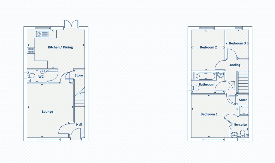 Farington Mews - The Kielder,, Goldcrest Avenue, Leyland floorplan