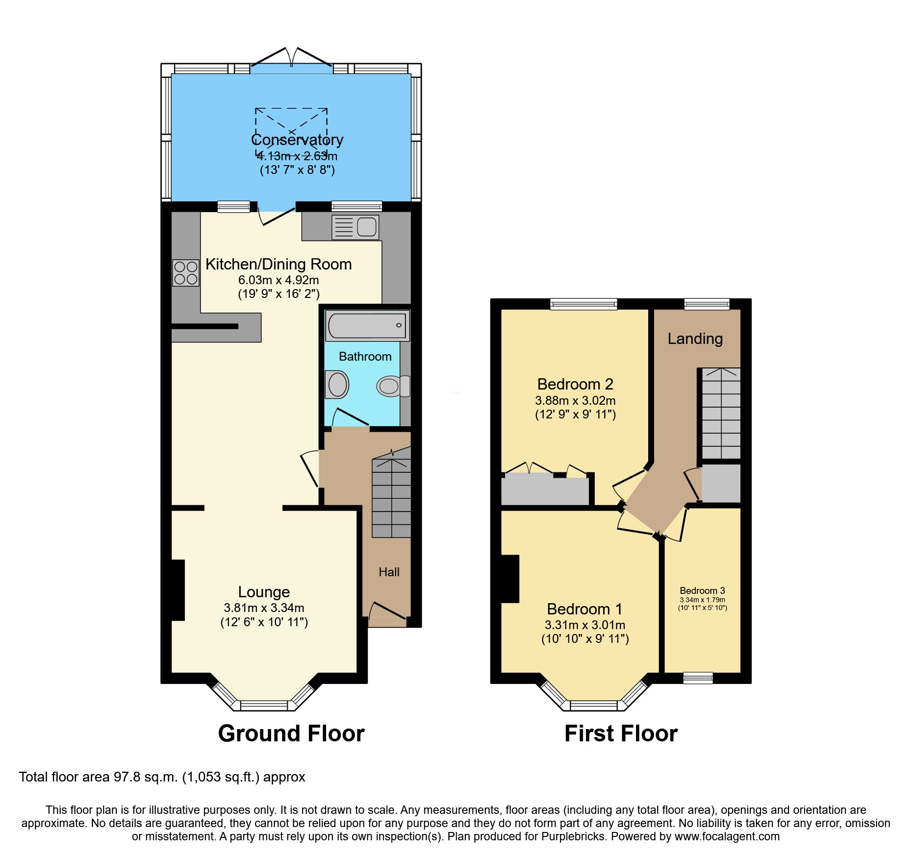 125, Doncaster Road, Eastleigh floorplan