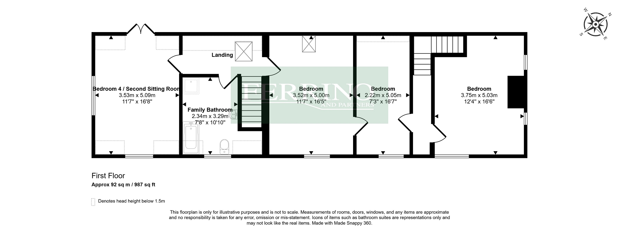 Riverside Cottage, (4 Double Bedrooms), Blakeney floorplan