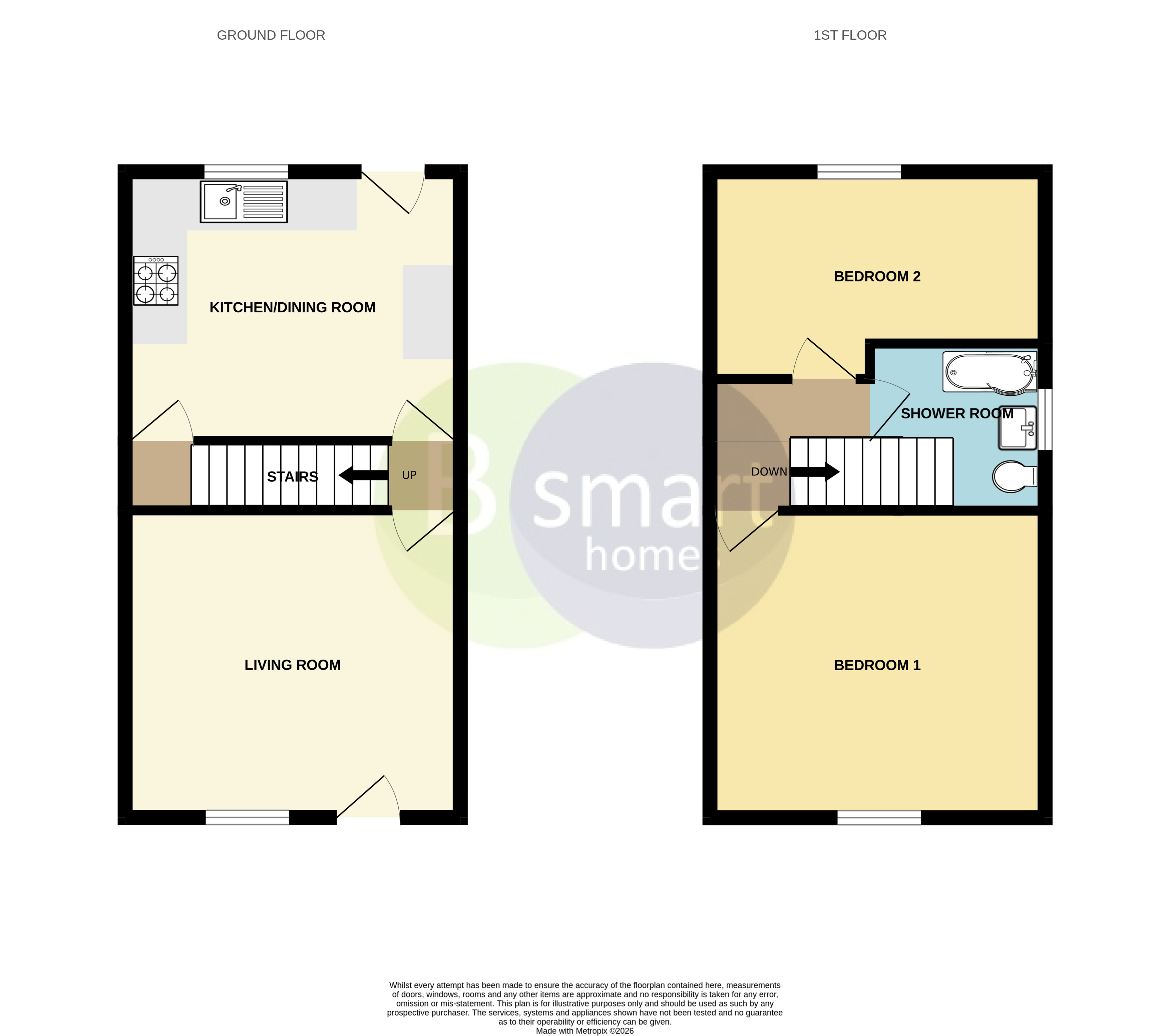 43, Vicar Road, Rotherham floorplan
