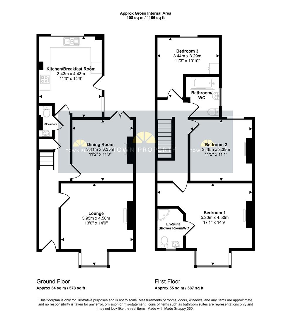 129, Green Street, Eastbourne floorplan