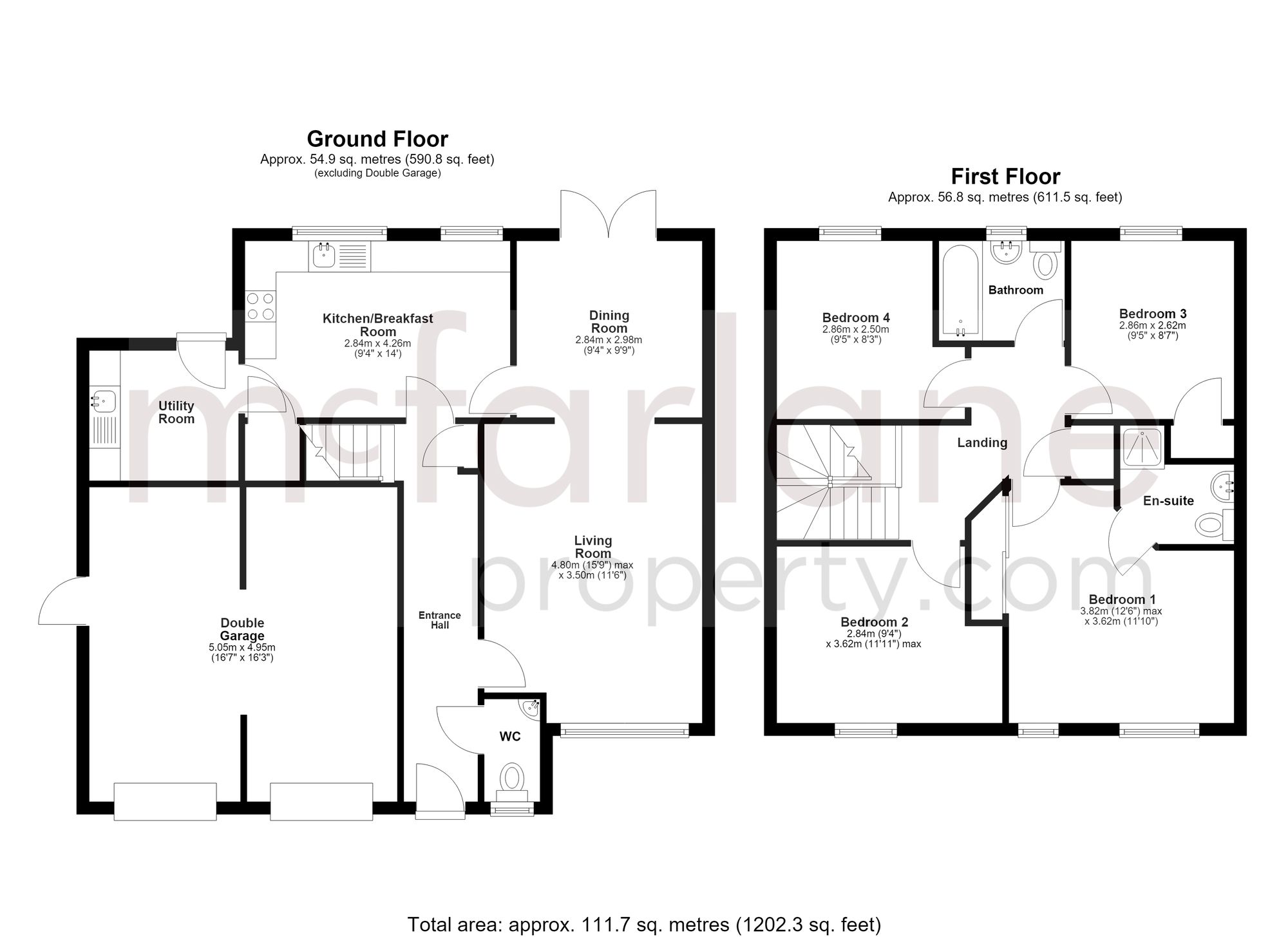 22 Spencer Close, Swindon floorplan